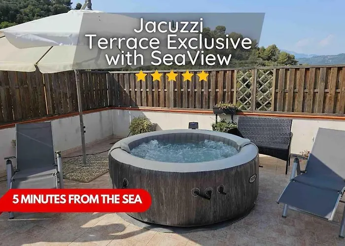 Jacuzzi, Sea View, Two Large Exclusive Terraces Lägenhet *