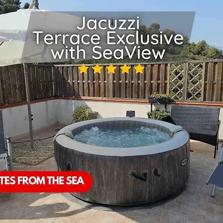 Jacuzzi, Sea View, Two Large Exclusive Terraces Apartment *